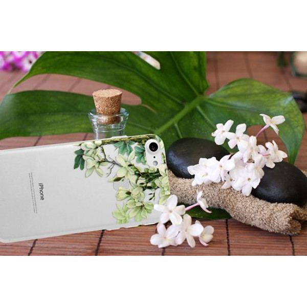Θήκη Σιλικόνης Floral Για Samsung Galaxy J7 2017 Jasmine