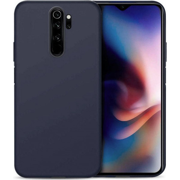 Θήκη Σιλικόνης Για Xiaomi Redmi Note 8 Pro Navy Blue