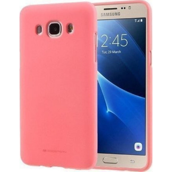 Θήκη Σιλικόνης Για Samsung Galaxy J3 (2016) Ροζ