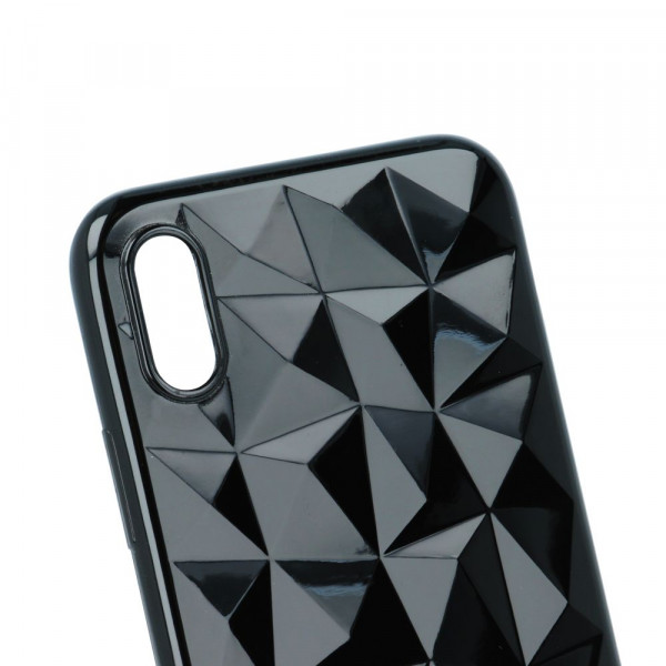 Θήκη Σιλικόνης Με Γεωμετρικά Σχέδια Για Samsung Galaxy A50/A30s/A50s Μαύρη