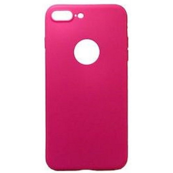 Θήκη Σιλικόνης Για Apple iPhone 7/8 Plus Ροζ-Φούξια