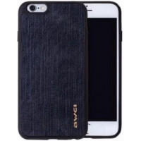 Awei FB-7S TPU Back Cover Case Jeans Black for iPhone 7/8 Plus
