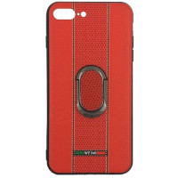 Θήκη πλάτης TPU Weimi με περιστροφικό Stand 360 για iPhone 7 plus/8 plus (5.5) - Χρώμα: Κόκκινο