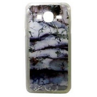 Back Cover Σιλικόνης Marble Για Samsung Galaxy S8 Plus Γκρί Ασημί