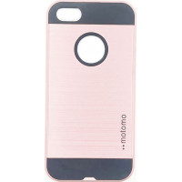 Θήκη Motomo Slim Aluminium για Apple iPhone 6/6S Ροζ-Χρυσή