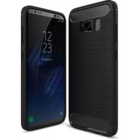 Θήκη Σιλικόνης Carbon Για Samsung Galaxy S8 Plus Μαύρη