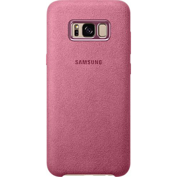 Samsung Alcantara Cover Galaxy S8 Plus - Pink (EF-XG955APEGWW)