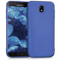 Θήκη Σιλικόνης Για Samsung Galaxy J7 2017 Μπλε Matt