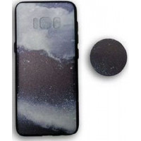 Back Cover Σιλικόνης με Pop Mobile Stand Για Samsung Galaxy S8 Plus ocean effect