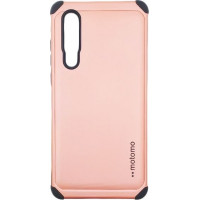 Θήκη Motomo Back Cover Για Huawei P30 Ροζ-Χρυσή