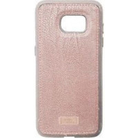 Θήκη Σιλικόνης Με Σχέδια Δέρμα Για Samsung Galaxy S8 Ροζ