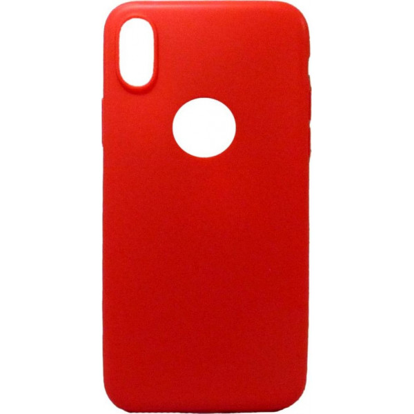 Θήκη Σιλικόνης Για Apple iPhone X/Xs Κόκκινο Matt