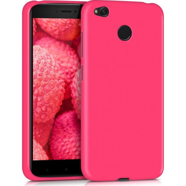 Θήκη Σιλικόνης Για Xiaomi Redmi 4x Ροζ