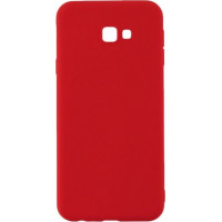 Θήκη Σιλικόνης για Samsung Galaxy J4 Plus Κόκκινη
