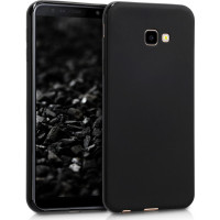 Θήκη Σιλικόνης για Samsung Galaxy J4 Plus-Μαύρη