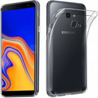 Θήκη Σιλικόνης για Samsung Galaxy J4 Plus - Διάφανη