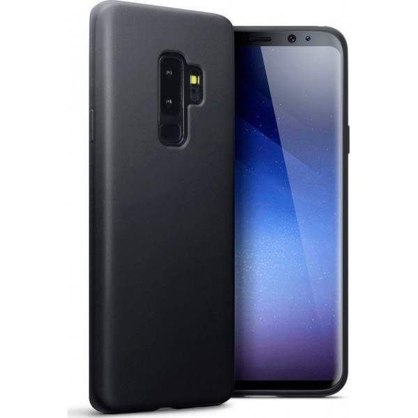 Θήκη Σιλικόνης Για Samsung Galaxy S9 Plus Μαύρη Matt