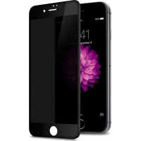 Full Face Tempered glass Privacy / Αντιχαρακτικό Γυαλί Πλήρους Οθόνης 5D - 9H Για Apple iPhone 7/8 Μαύρο