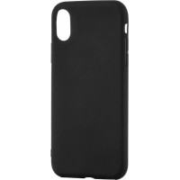 Soft Matt Case Gel TPU Cover for iPhone XS Max black