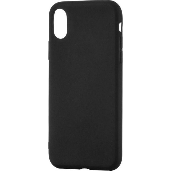 Soft Matt Case Gel TPU Cover for iPhone XS Max black