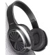Moxom MX-WL26 Ασύρματα Bluetooth Over Ear Ακουστικά με 9 ώρες Λειτουργίας Μαύρα