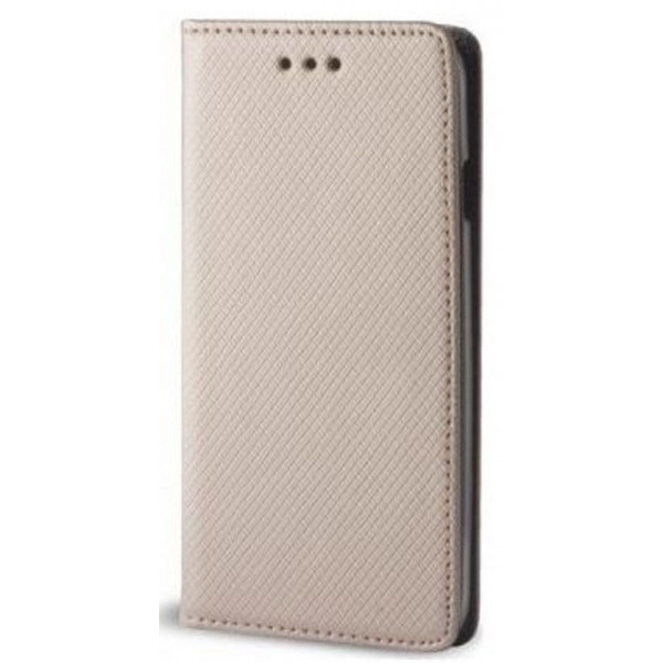 Θήκη Βιβλίο Smart Magnet Για Huawei Y6  2019 Χρυσή