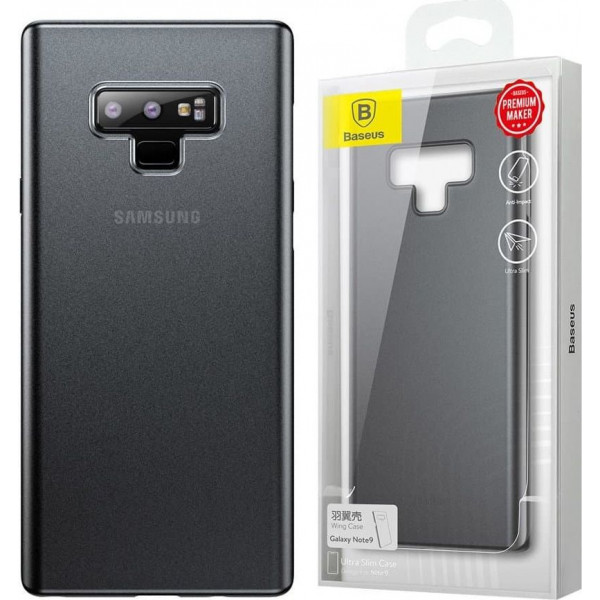 Baseus Wing Case Ultra Thin Lightweight PP Cover for Samsung Galaxy Note 9 N960 grey transparent (WISANOTE9-E01)