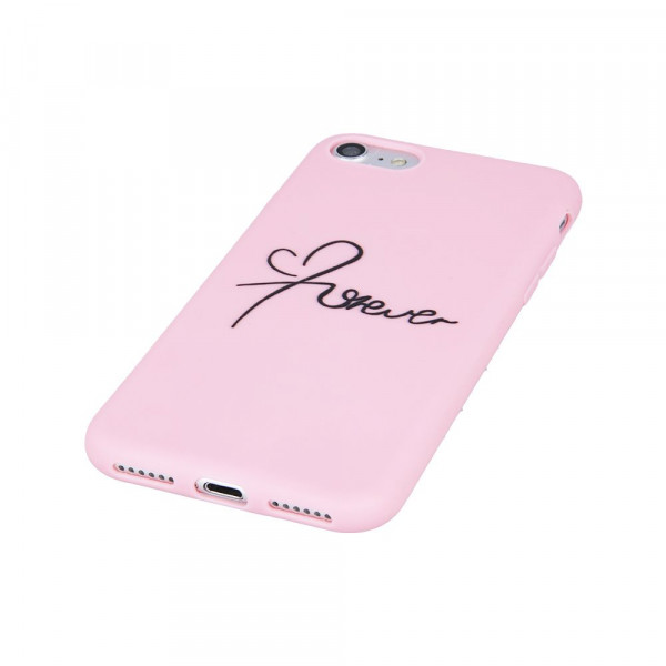 Θήκη Σιλικόνης Forever Love Για iPhone 6/6s pink
