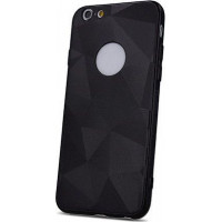 Θήκη TPU Σιλικόνης Geometric Style Shine για iPhone XS Max - Μαύρη