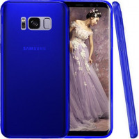 Θήκη Σιλικόνης Για Samsung Galaxy S8 Plus Μπλε
