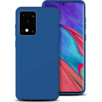 Θήκη Σιλικόνης Για Samsung Galaxy S20 Μπλε