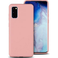 Θήκη Σιλικόνης Για Samsung Galaxy S20 Ultra Ροζ