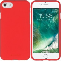 Θήκη Σιλικόνης Για Apple iPhone 5/5S Κόκκινη