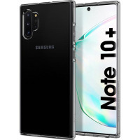 Θήκη Σιλικόνης 1mm Για Samsung Galaxy Note 10 Plus Διάφανη