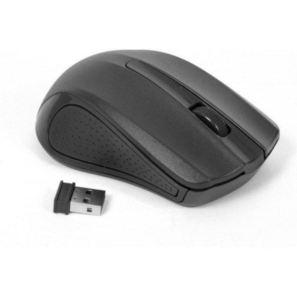 MOUSE OMEGA OM-419 ΑΣΥΡΜΑΤΟ 2,4GHz 1000DPI BLACK NANO USB RECEIVER