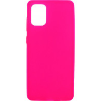 Θήκη Σιλικόνης Για Samsung Galaxy A71 Ροζ-Φούξια