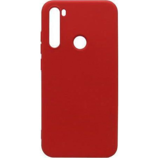 Θήκη Σιλικόνης Για Xiaomi Redmi Note 8 Κόκκινη