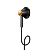 XO Wired earphones S27 jack 3,5mm Μαύρα
