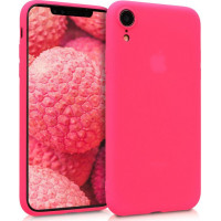 Θήκη Σιλικόνης Για Apple iPhone XR Ροζ-Φούξια