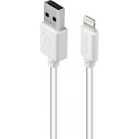 Acme Regular USB to Lightning Cable Άσπρο 1m CB1031W