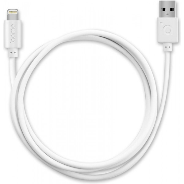 Acme Regular USB to Lightning Cable Άσπρο 1m CB1031W