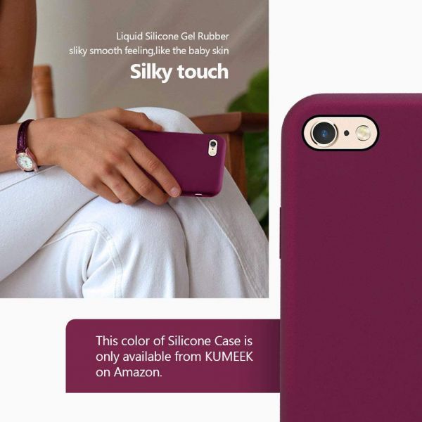 Θήκη Σιλικόνης Microfiber Για iPhone 11 Pro Max Burgundy