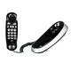 Σταθερό Ψηφιακό Τηλέφωνο Maxcom KXT650 Μαύρο - Ασημί με Ένδειξη Εισερχόμενης Κλήσης Led