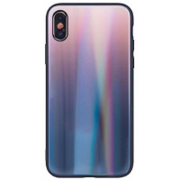 Θήκη Aurora Glass Για Samsung M20 Ροζ-Μαύρη