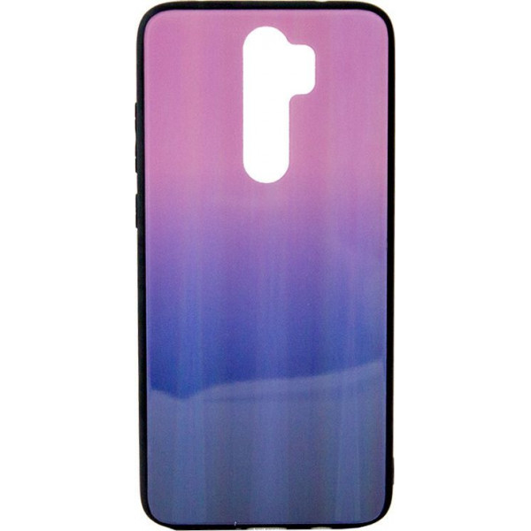 Θήκη Aurora Glass Για Xiaomi Redmi Note 8 Pro Ροζ-Μαύρη