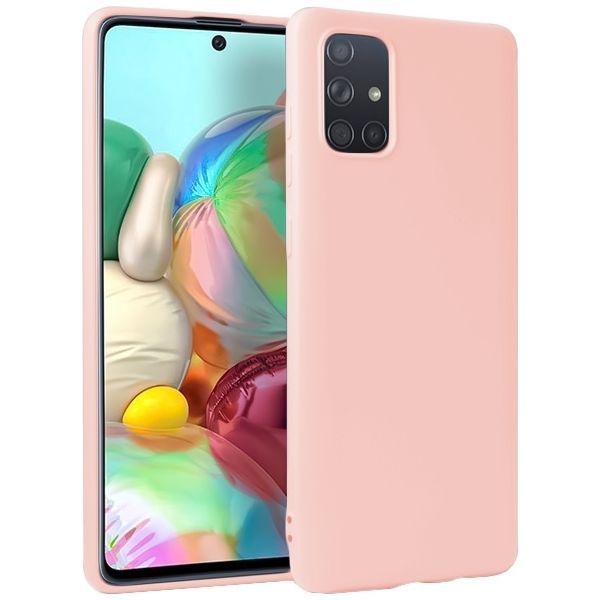 Θήκη Σιλικόνης Soft Για Samsung Galaxy Note 10 Lite/A81 Soft Pink