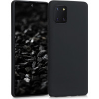 Θήκη Σιλικόνης Soft Για Samsung Galaxy Note 10 Lite/A81 Μαύρη