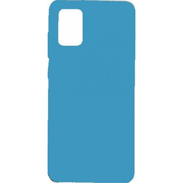 Θήκη Σιλικόνης Soft Για Samsung Galaxy Note 10 Lite/A81 Γαλάζια