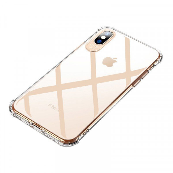 MSVII Airbag Case Cover Antishock with strong corners for iPhone XS Max Διάφανη