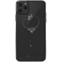 Kingxbar Wish Series case decorated with original Swarovski crystals iPhone 11 Pro black